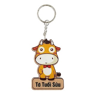 Móc Khoá Gỗ 12 Con Giáp