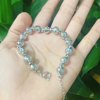 Lắc Tay Nữ Bi Vàng Đều Sang Trọng - Lắc Tay Nữ Đẹp - Đủ Size, Bền Màu, Không Đen Không Ngứa