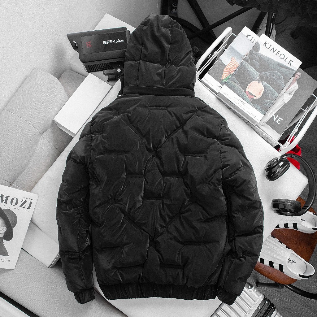 Áo Phao Nam, Áo Khoác Nam Siêu Nhẹ Túi Khoa Dày Dặn, Chất Liệu Nhung Lì, Thiết Kế Trẻ Trung, Thanh Lịch