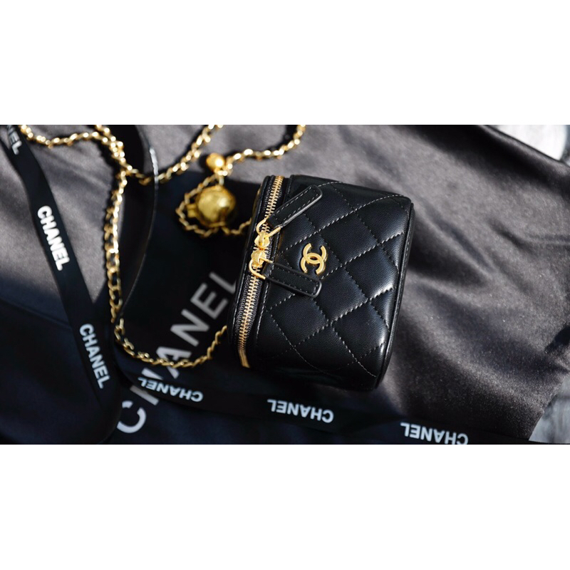 Túi Xách Chánel vanity mini sz 10cm chất da thật
