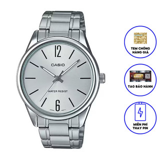 Đồng hồ nam dây kim loại chính hãng Casio MTP-V005D-7BUDF