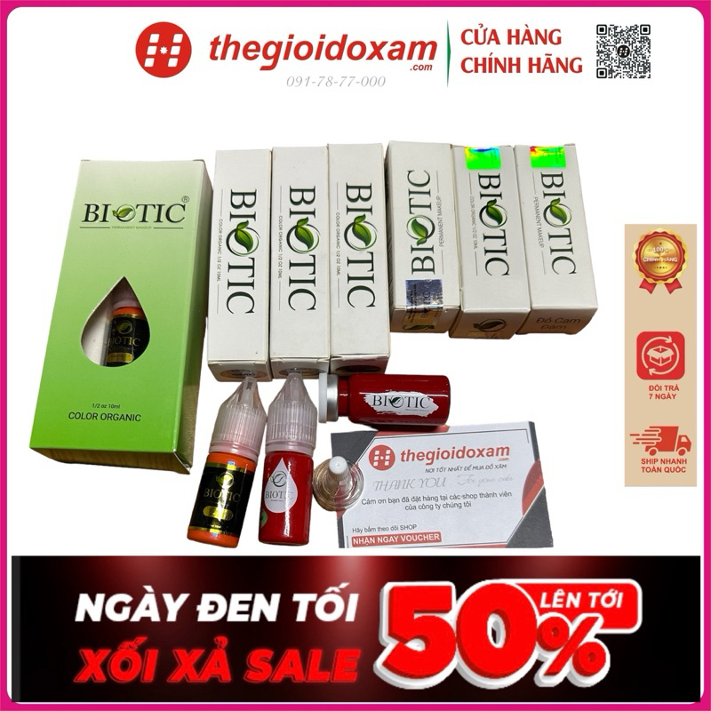 Mực Biotic bong đậm chính hãng USA