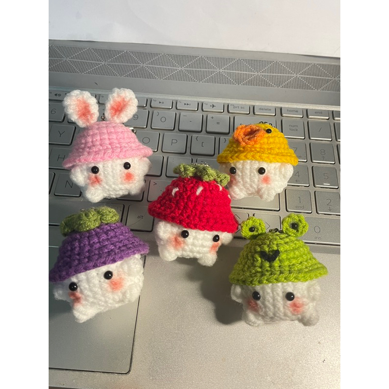 Móc khoá nấm mini handmade (ảnh tự chụp)