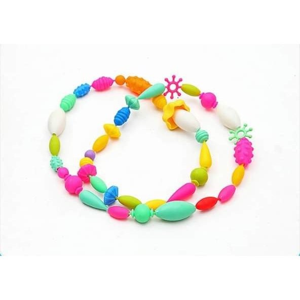 BỘ GHÉP TRANG SỨC CHO BÉ 550 CHI TIẾT, BỘ HẠT XÂU VÒNG TAY, VÒNG HẠT CƯỜM CHO BÉ TẶNG KÈM CUỘN DÂY