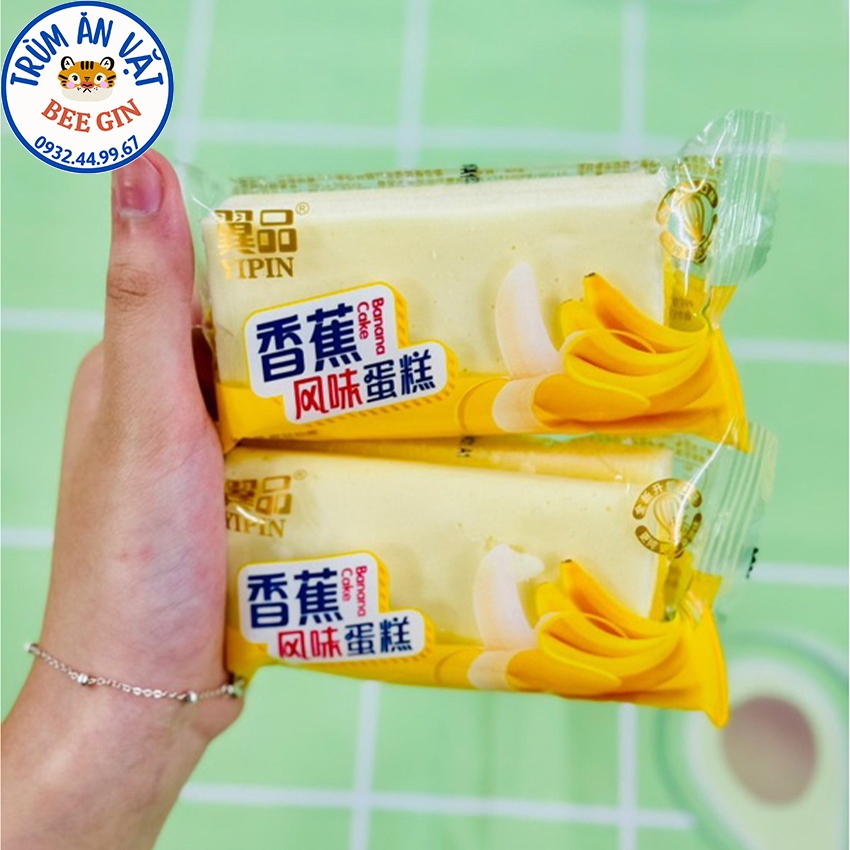1kg Bánh hấp Bông Lan Yipin Đài Loan vị đậu nành, dưa lưới, xoài, sầu riêng, sữa dừa - B56KG