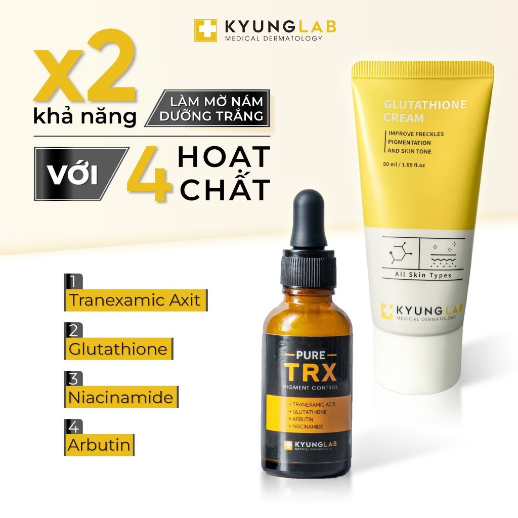 Serum nám KyungLab Pure TRX mờ nám tàn nhang dưỡng trắng da 30ml