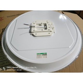 {VINASUN} ĐÈN ỐP TRẦN VIỀN PHA LÊ /VIỀN ĐEN