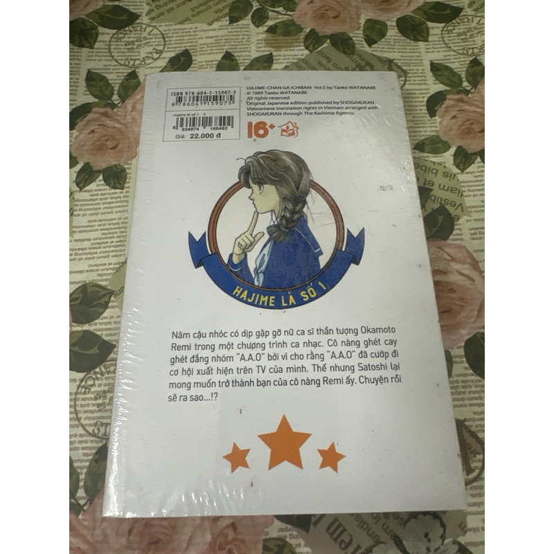 Hajime là số 1 tập 5 seal kèm Postcard