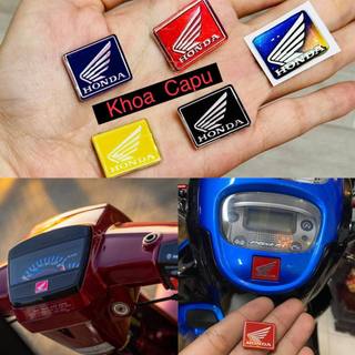 Logo cánh chim honda dán đồng hồ xe máy, biển số,...