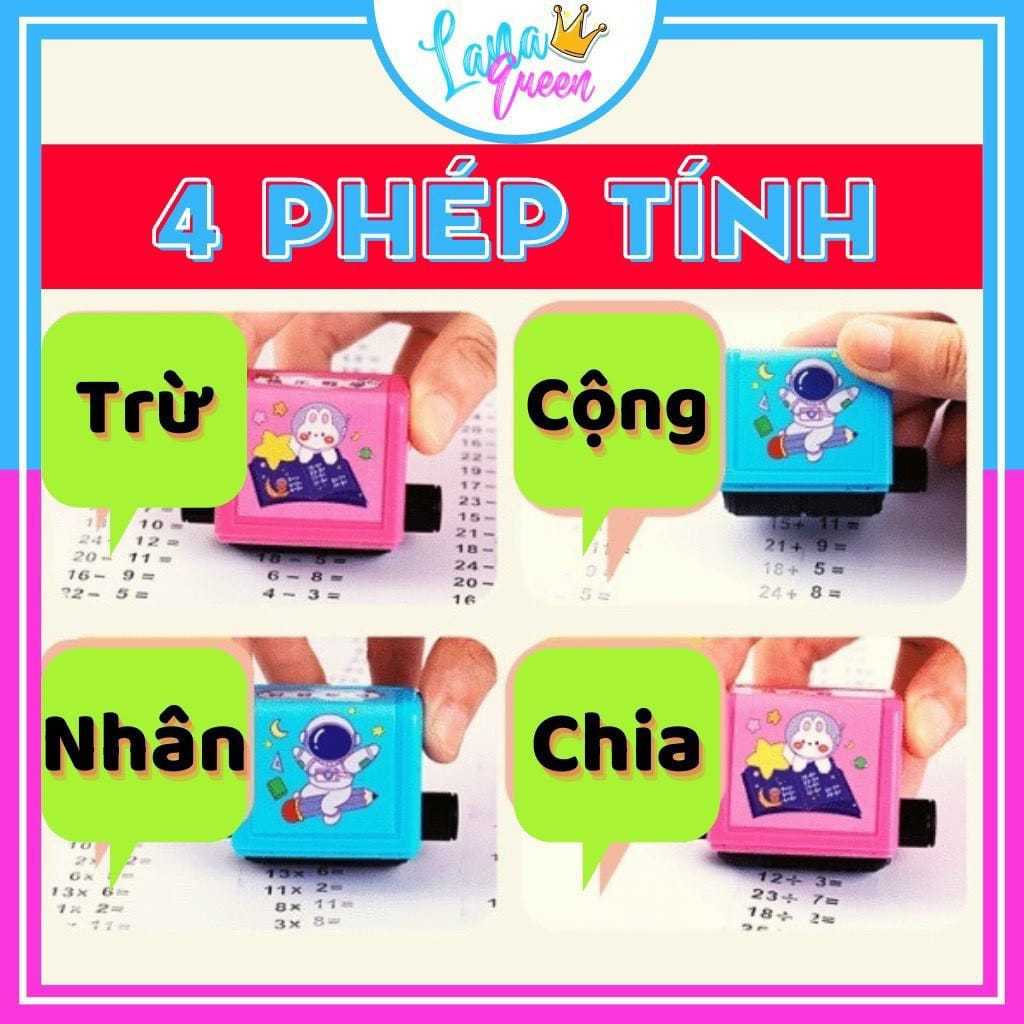 Máy In Con Lăn Tạo Phép Tính Cộng, Trừ, Nhân, Chia, Máy Tạo Phép Tính Đơn Giản Ra Bài Tập Cho Bé Học Toán