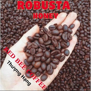 Cà phê Robusta honey nguyên chất rang mộc 100%