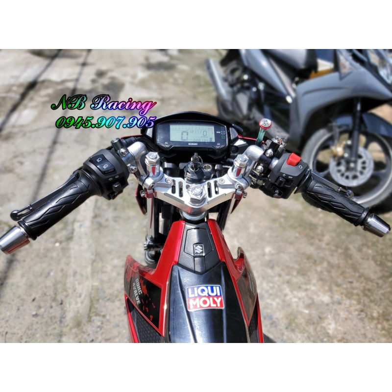 Cùm Ex150 Exciter 150 Mod Cho Satria Raider Sonic Có Giắc Cắm Trợ sáng Tắt Máy Tắt Đèn Passing.NB Racing Shop