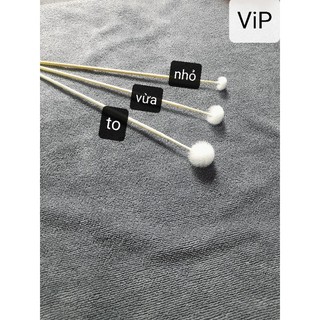 Combo 10 Cây Tăm Bông Ráy Tai 𝗦𝗜𝗭𝗘 ( 𝗻𝗵𝗼̉, 𝘃𝘂̛̀𝗮 , 𝘁𝗼 )