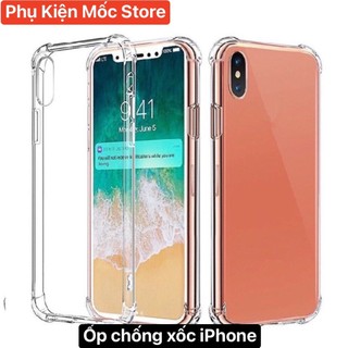 Ốp lưng silicon chống sốc dẻo dày 1.5mm trong suốt đủ các dòng ip - mốc store