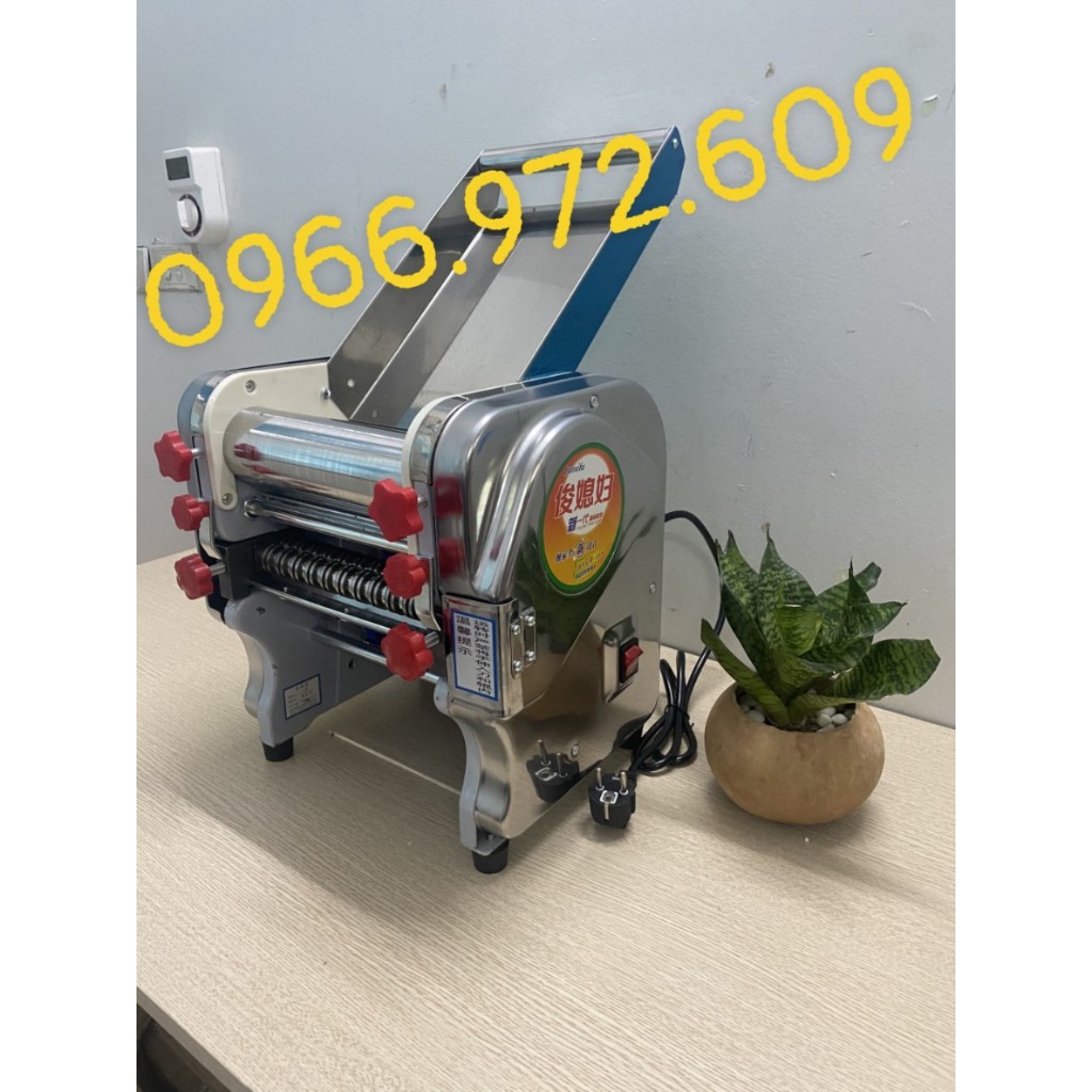 Máy cán bột ,máy làm mì sợi - hoành thánh - máy cán tự động chạy điện gia đình
