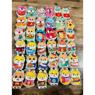 Set 10 Bao lì xì 2024 Tết Giáp Thìn hoạt hình chibi hàng trend bóng đẹp , phong lixi chipi hình rồng dễ thương