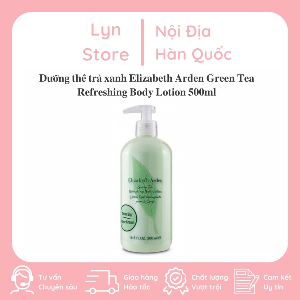 Dưỡng thẻ trà xanh Elizabeth Arden Green Tea Refreshing Body Lotion 500ml