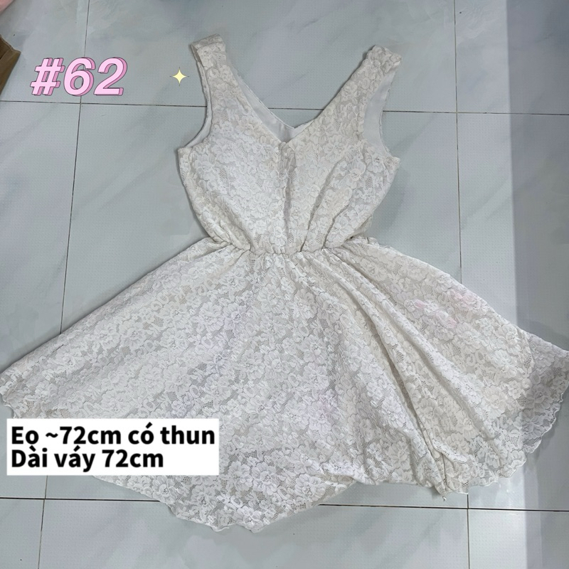 Đầm xoè sát nách tay liền eo thun