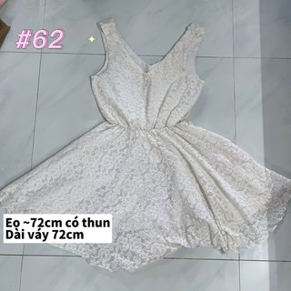 Đầm xoè sát nách tay liền eo thun