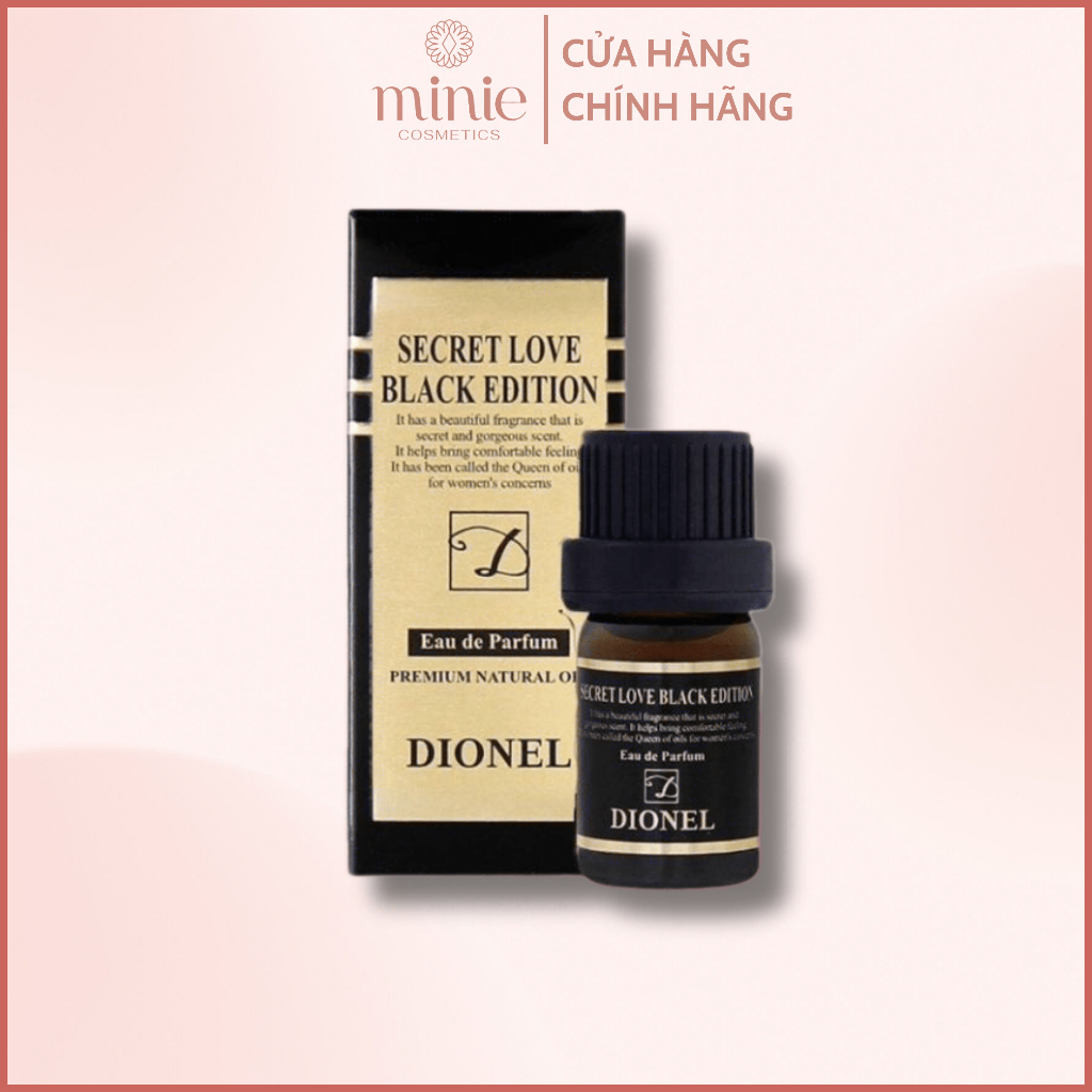 Nước Hoa Vùng Kín Hương Quyến Rũ DIONEL SECRET LOVE BLACK EDITION