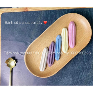 Bánh sữa chua trái cây thanh dài, bánh ăn dặm cho bé từ 6 tháng tuổi