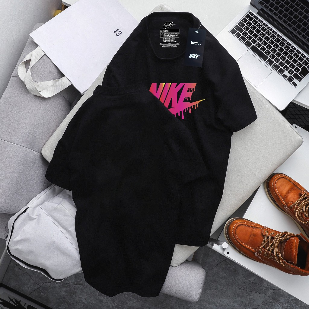 Áo phông nam in logo N I K E,áo thun mang phong cách trẻ trung thoải mái phù hợp với nhiều lứa tuổi,áo 100% từ cotton