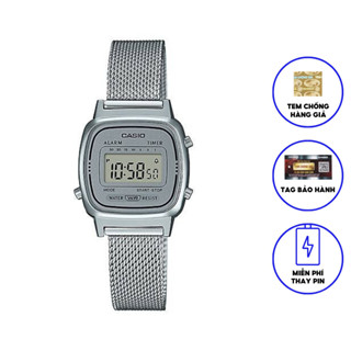 Đồng hồ nữ dây kim loại chính hãng Casio LA670WEM-7DF