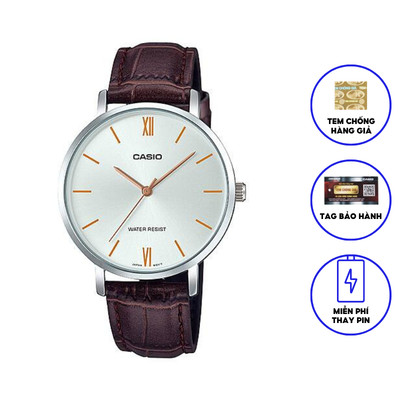 Đồng Hồ Nữ Dây Da Casio LTP-VT01L-7B2UDF Chính Hãng