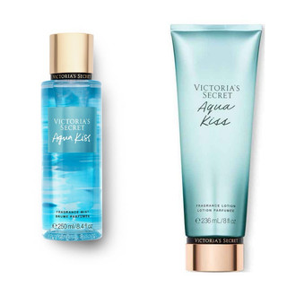 [Auth]Nước hoa xịt toàn thân Aqua kiss Victoria Secret 250ml