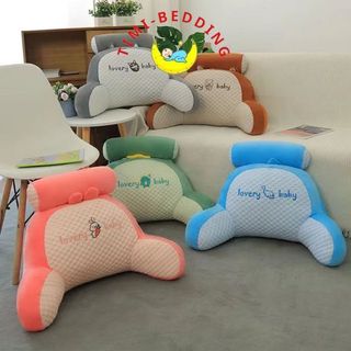Gối tựa lưng ghế văn phòng size lớn 60x45x20cm hình thú ngộ nghĩnh đáng yêu, Gối tựa ghế – Timibedding