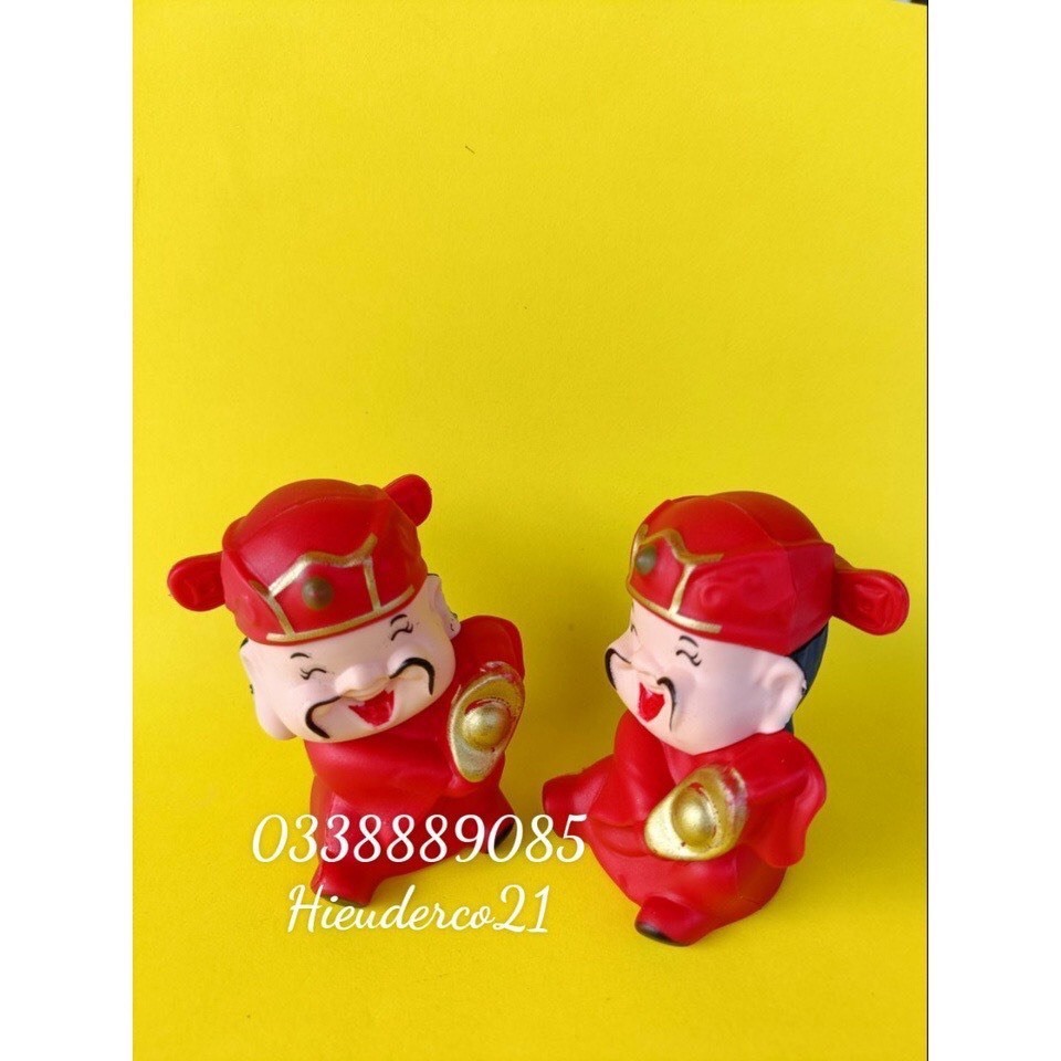 Ông thần tài  trang trí bánh sinh nhật, bánh kem, trang trí nhà cửa, trang trí tết