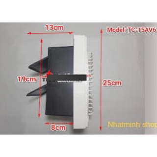 Quạt thông gió TICO 15AV6 ( lắp lỗ tường 20x20cm).