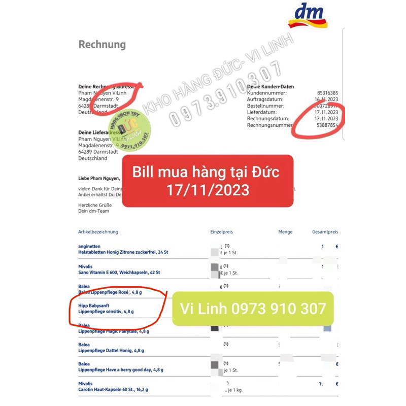 Son Dưỡng Môi Balea cho bé và người lớn