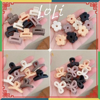 Kẹp tóc mini màu cà phê phong cách hàn quốc mới cho nữ