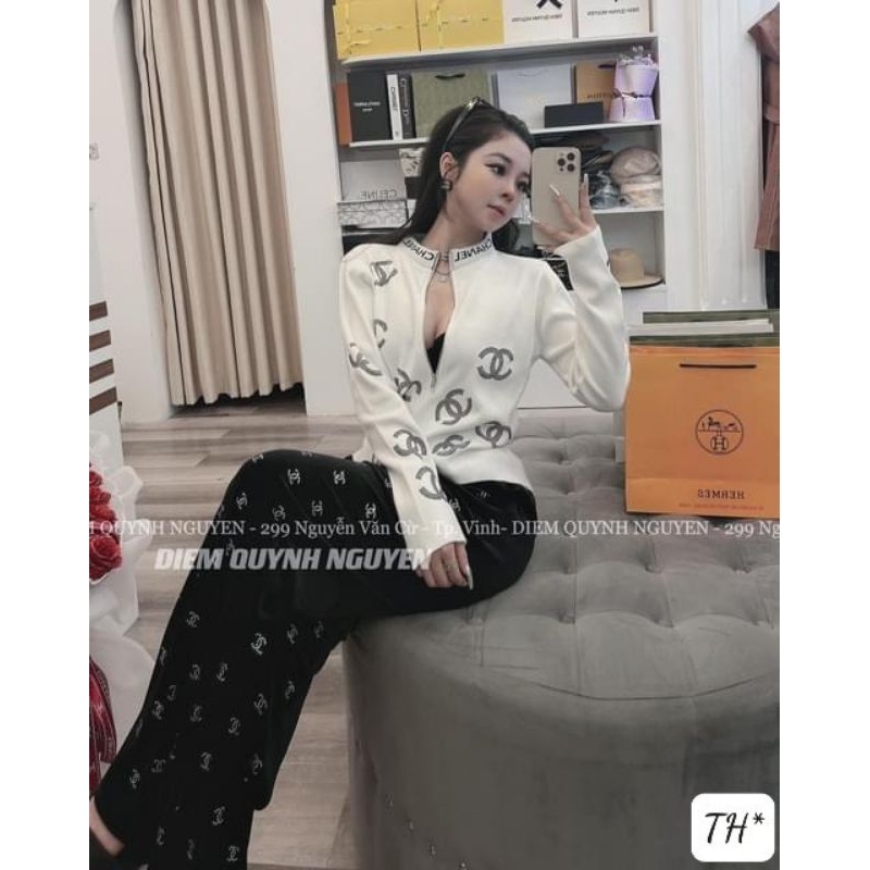 Áo len khóa X hàng QCL1