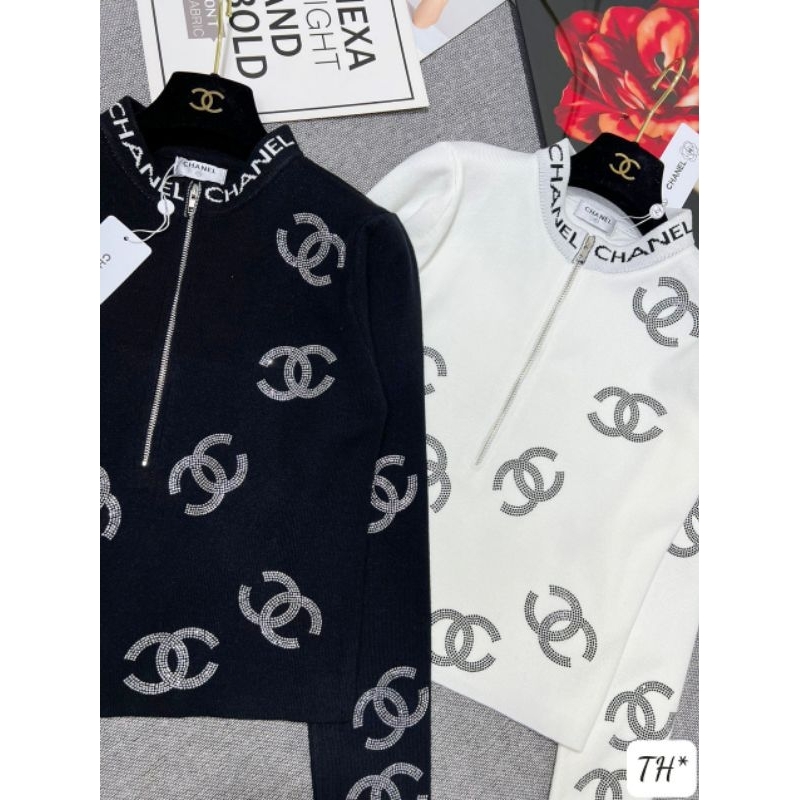 Áo len khóa X hàng QCL1