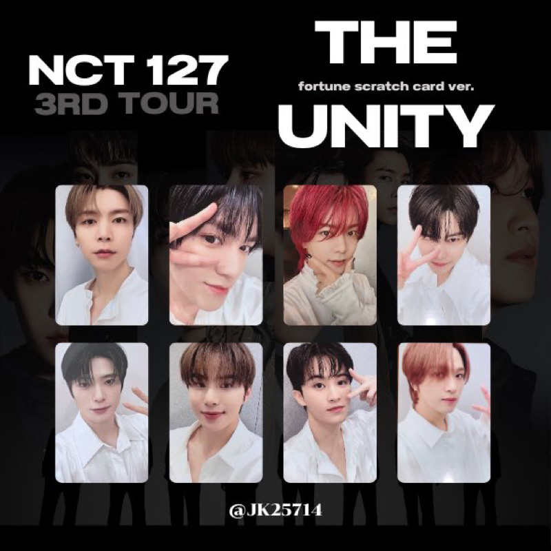 Ảnh thần tượng THE UNITY, CCOMAZ photopack nguyên seal NCT 127, NCT DREAM, WAYV