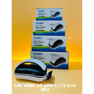  Nam châm lau kính bể cá có đầu cạo rêu rất tiện lợi 