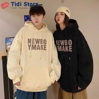Áo hoodie cặp đôi nam nữ unisex form rộng dáng đẹp trẻ trung HDN40