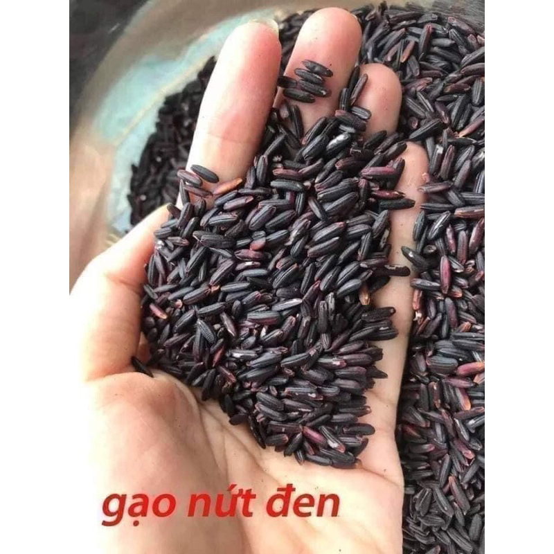 gạo lứt đen dẻo 500g - 1kg