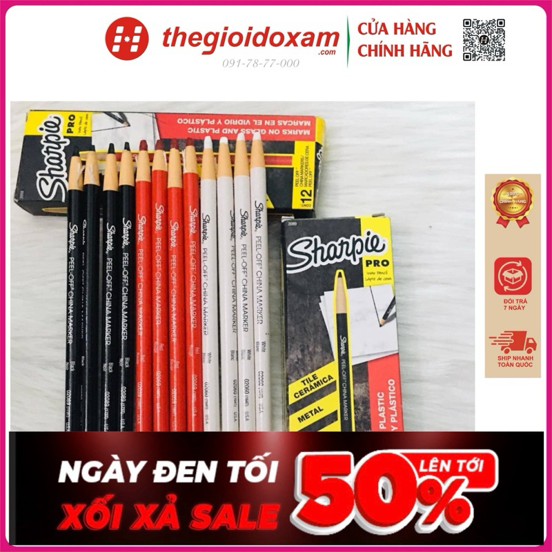 Chì Đá Sharpie xịn Vẽ mày môi, trang điểm