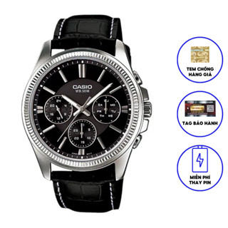 Đồng Hồ Nam Casio Dây Da MTP-1375L-1AVDF Chính Hãng