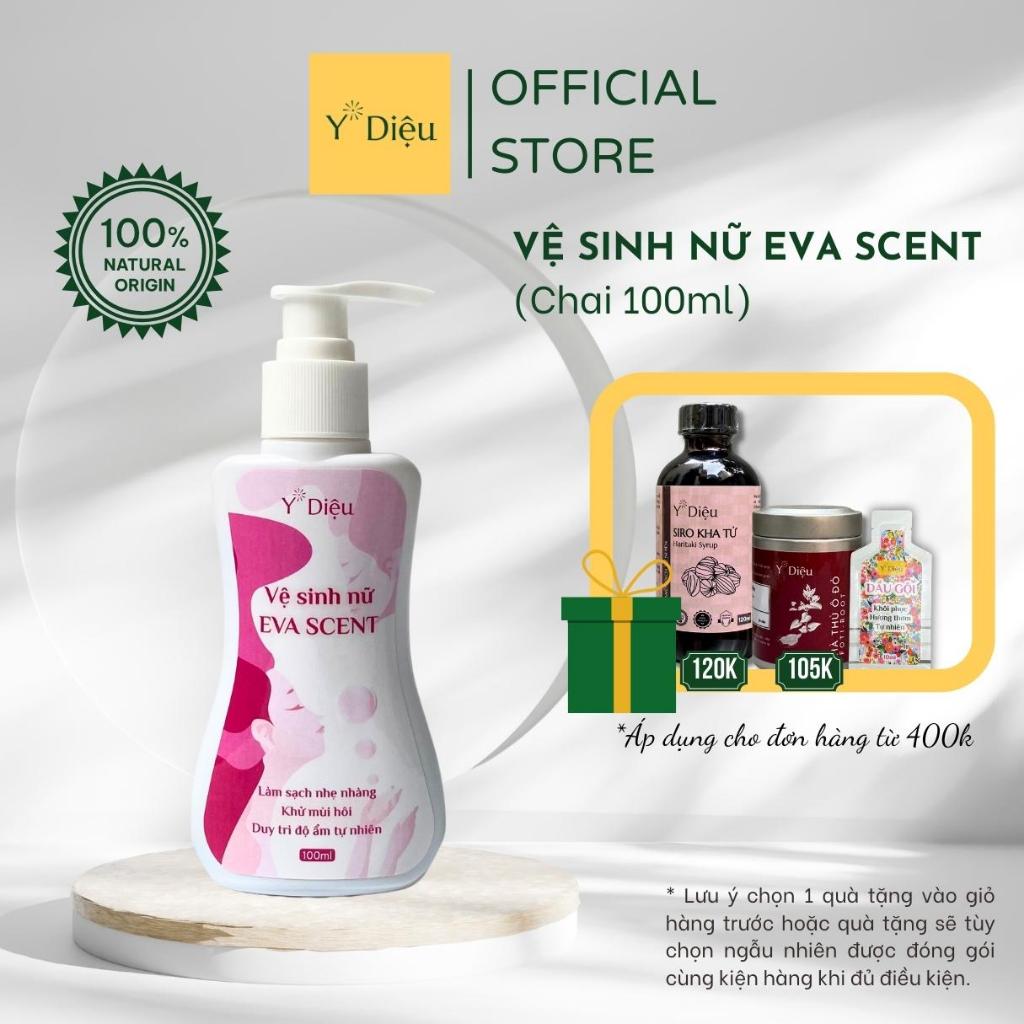 Dung Dịch Vệ Sinh Nữ Eva Scent - Làm sạch - Khử mùi hôi - Duy trì độ ẩm tự nhiên - Chai 100ml