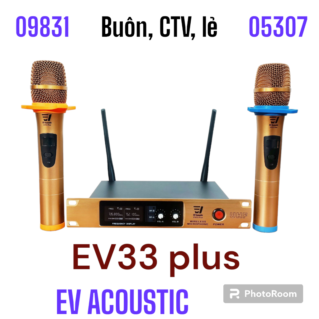 Micro Không Dây Karaoke Chuyên Nghiệp Cao Cấp JBL VM360 Chống Hú Tốt, Sóng Khoẻ UHF, Bảo Hành 12 Tháng, Micro Karaoke gi