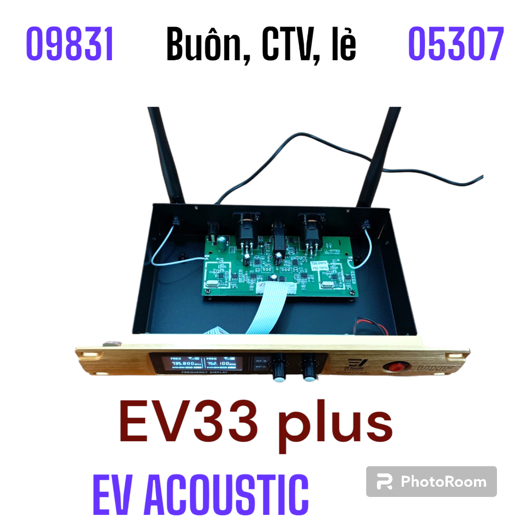 Micro Không Dây Karaoke Chuyên Nghiệp Cao Cấp JBL VM360 Chống Hú Tốt, Sóng Khoẻ UHF, Bảo Hành 12 Tháng, Micro Karaoke gi