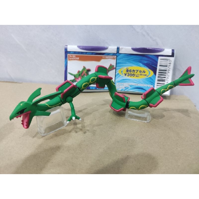 Mô hình zukan 1/40 pokemon Rayquaza chính hãng T-art
