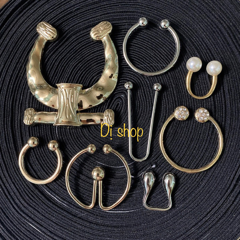 MÓC MÓNG NGỰA KIM LOẠI SIZE TO