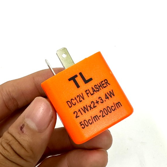 Rơ le xi nhan, chip xi nhan tăng chỉnh có nút vặn dành cho các loại xe