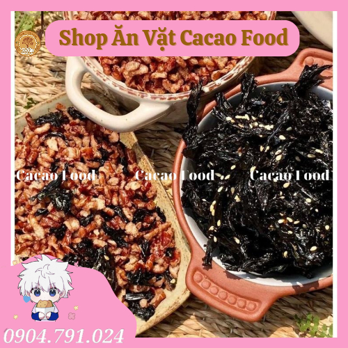 Gạo Lứt Huyến Rồng Rong Biển Sấy tốt cho người ăn kiêng, giảm cân, eat clean