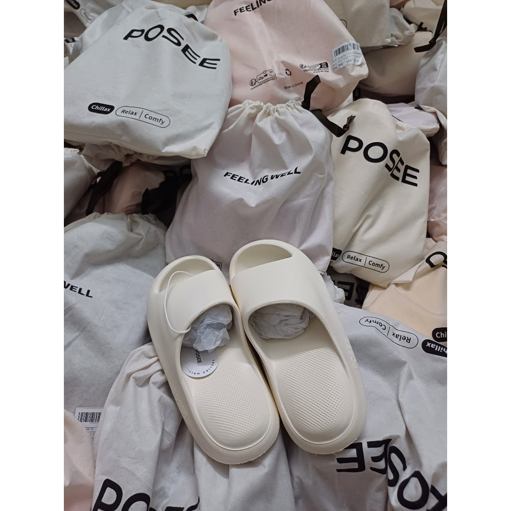 Dép POSEE Đi Trong Nhà Đế Dày Cao Cấp Chống Trượt Thời Trang Unisex